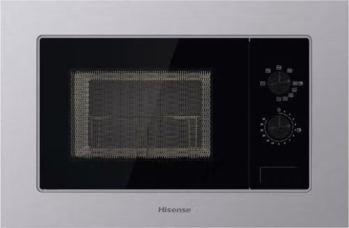 HISENSE BIM320G11X FORNO MICROONDE INCASSO 20L 800W GRILL AQUA CLEANING INOX VETRO NERO