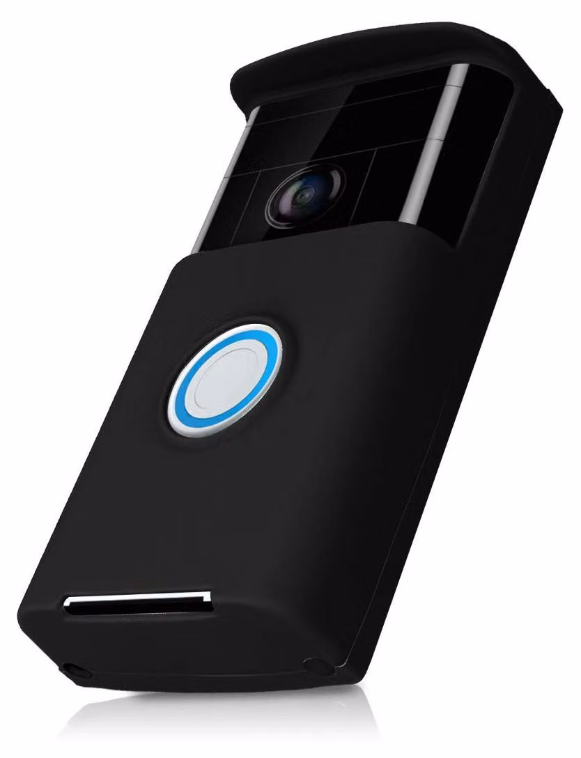 Supporti per videocitofono, custodia in silicone nera per la protezione