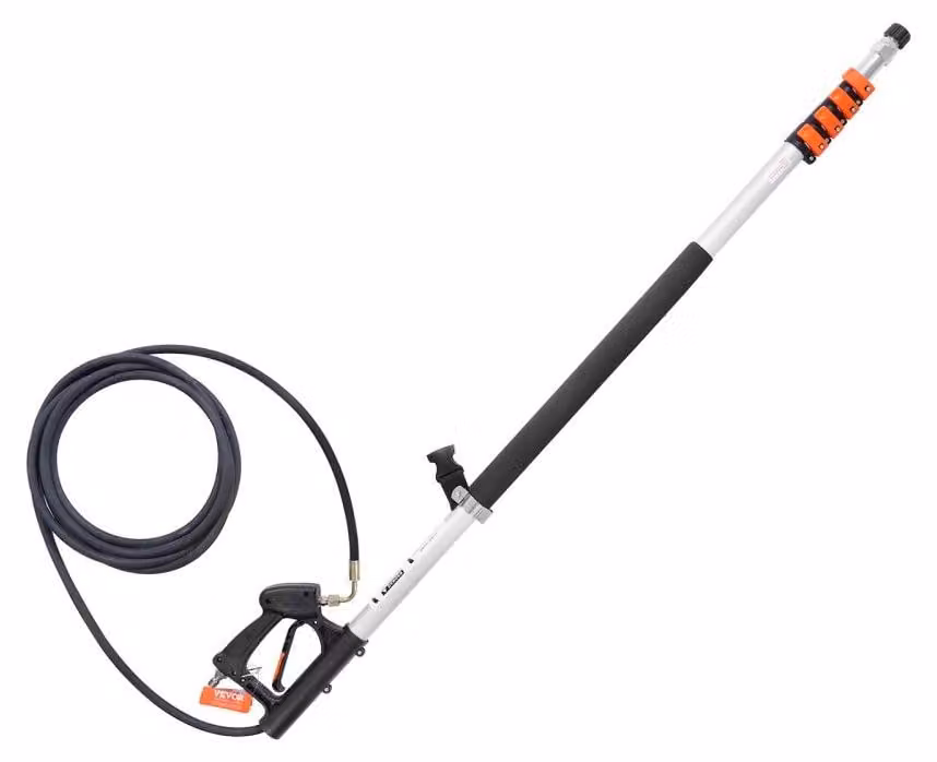 Idropulitrici telescopiche Lans - Lunghezza: 6358 mm - Pressione: 4000 psi - Materiale: alluminio
