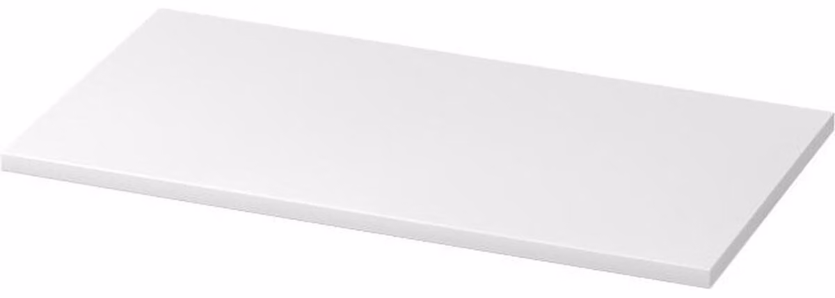 Piastra di copertura 80,5 x 43 cm, bianca