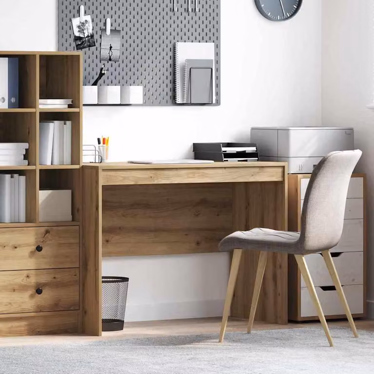 Maison Exclusive - Scrivania in rovere artigianale 100 x 50 x 76 cm