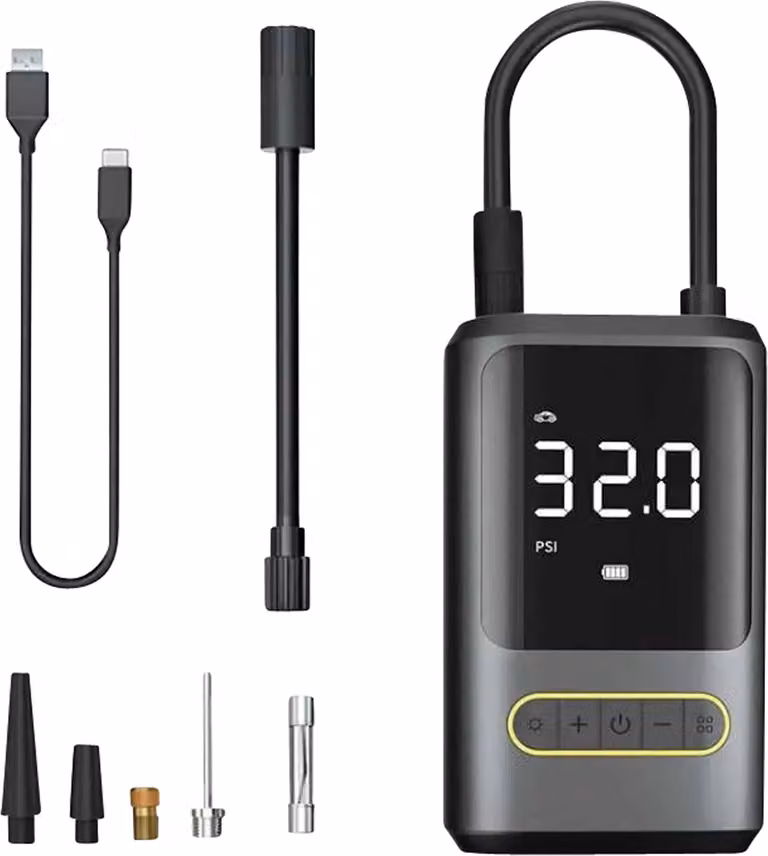 IWH 19703 IWH Mini compressore a batteria con power bank