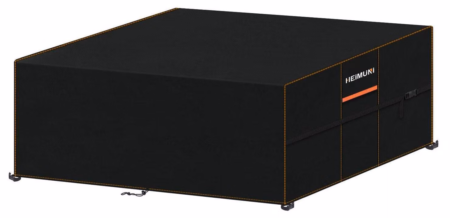 Copertura impermeabile per mobili da giardino, realizzata in tessuto Oxford 420D, dimensioni 210x170x80 cm