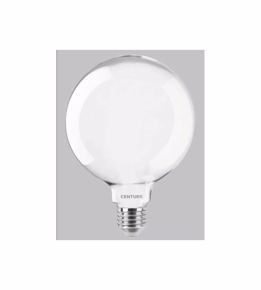 Century Italia Lampadina LED Filamento Globo G125 Saten 16W E27 4000K