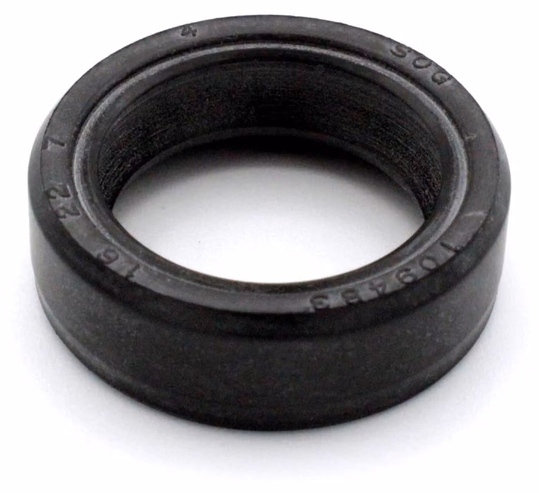 Guarnizione a labbro singolo, 16x22x7 mm, in NBR, grado 70, conforme alla norma DIN 3760