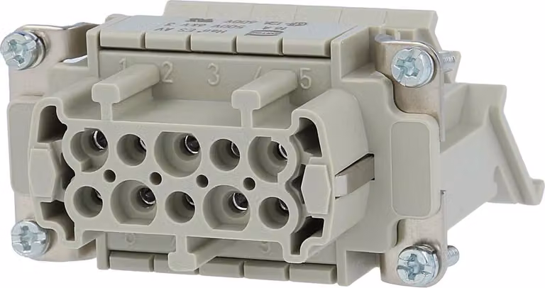 Inserto per presa HAN 10 ES-AV-F-LINKS - Inserto per connettore 10p 09 33 010 4729