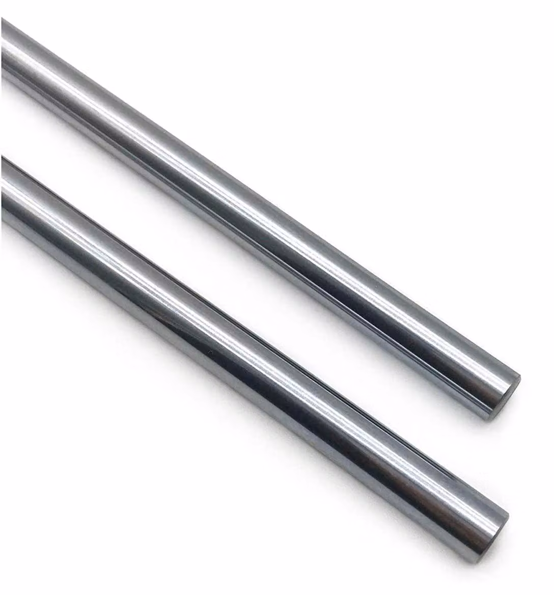 2 guide lineari da 8 mm x 600 mm, realizzate in acciaio
