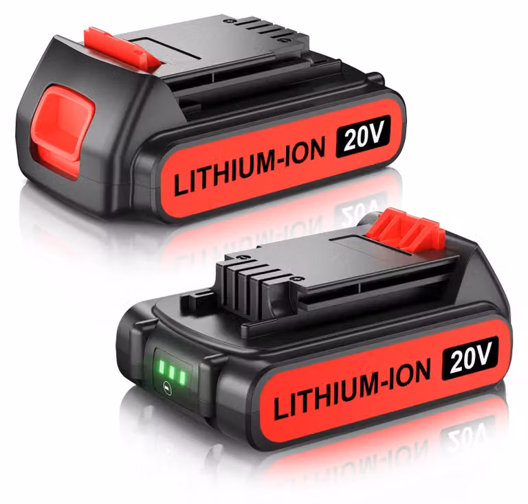 Batteria di ricambio - LBXR20, batteria agli ioni di litio da 20V - capacità 3000 mAh - celle 18650 - per utensili elettrici - colore grigio
