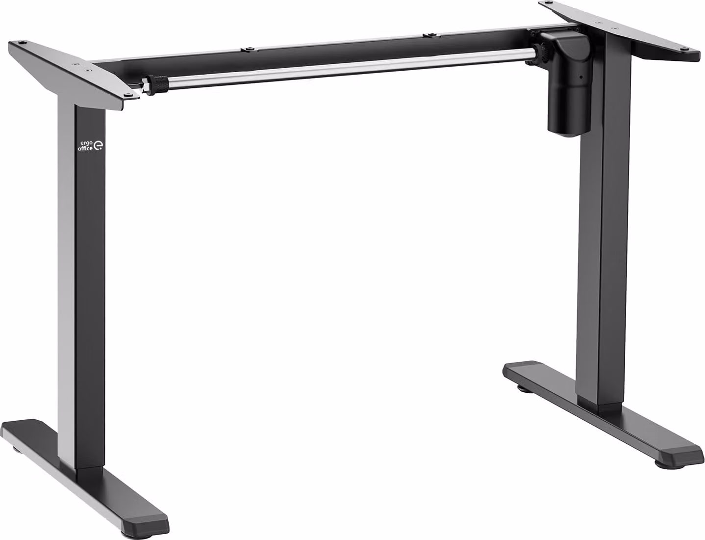 Scrivania regolabile in altezza Scrivania per sedersi Scrivania ergonomica per sedersi Elettrica con 1 motore Struttura per scrivania fino a 80 kg Scrivania per ufficio senza piano d'appoggio