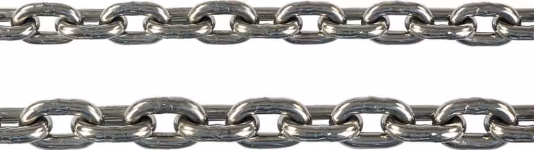 Catena di ancoraggio Hollex DIN 766 zincata 8 mm - 50 metri