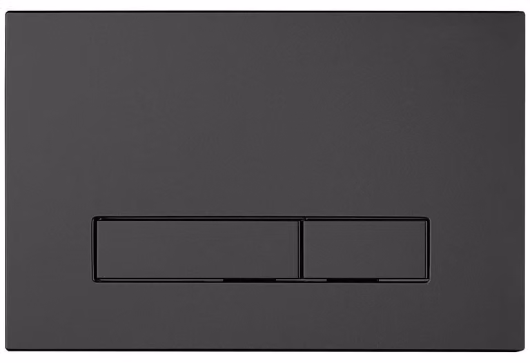 CERANO - Pulsante di comando per moduli WC Lite/Slim - ABS - nero