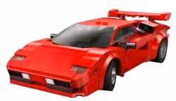 Red Shad Race Car 1:20 radiocomando 2,4 GHz ( 328 pz ) 6a+ DBLC51085W