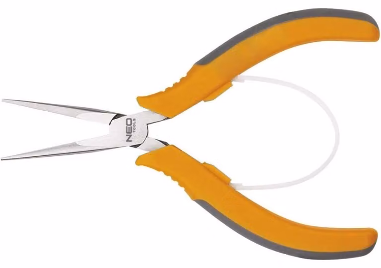 NEO TOOLS Pinza allungata di precisione diritta 130 mm