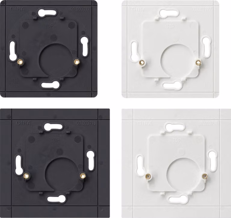 Set di piastre di montaggio Gira, accessori, 1 pz.