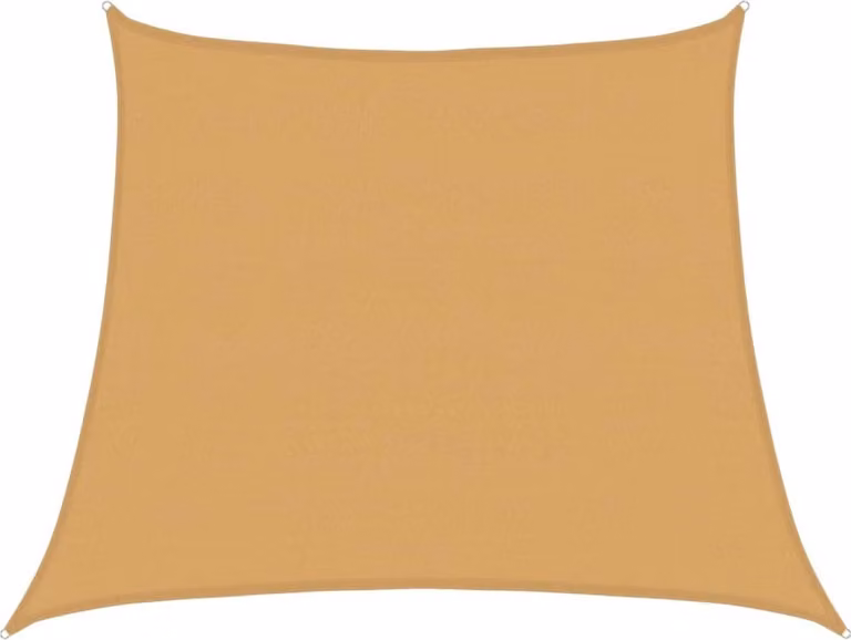 Vela Parasole 160 g/m² Trapezio Grigio Chiaro 3/4x3 m in HDPE