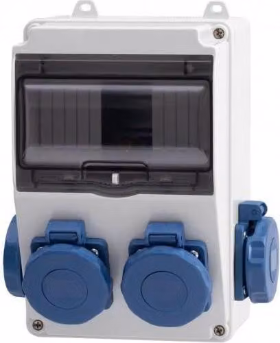 Distributore LAGO IP65 7M - 4 prese 230V