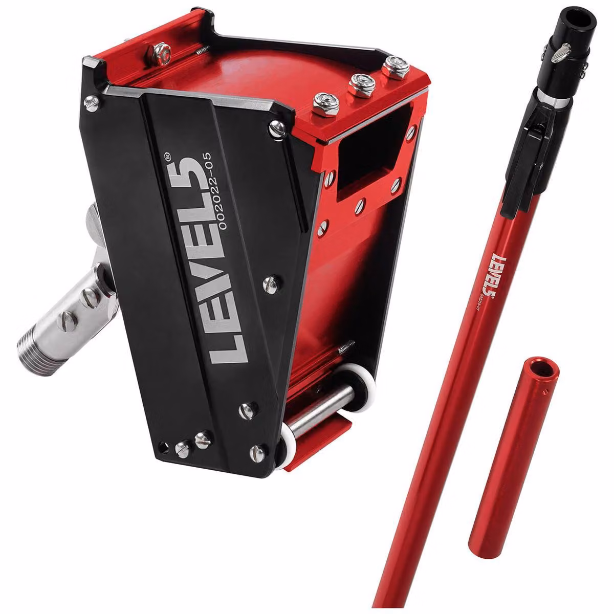 LEVEL5 Profi 2" Nail Spotter Riempitivo per fori di viti + Set manico telescopico 4-570