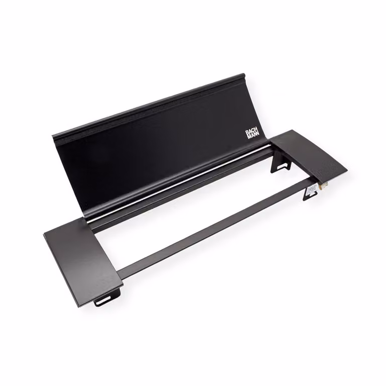 BACHMANN POWER FRAME COVER nero ALU 4 pieghe RAL9005