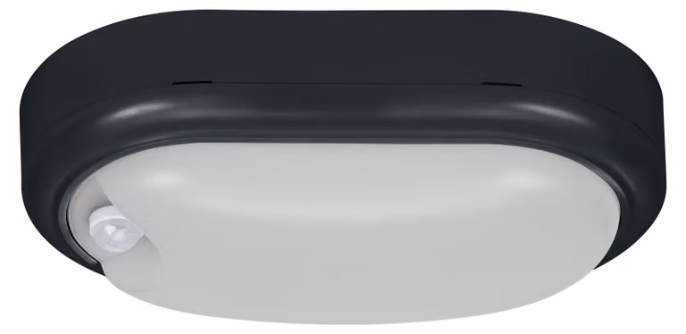 Lampada a soffitto OSRAM, colore nero, 3000 K / 4000 K / 6500 K, luce bianco caldo, 1200 lm, 15 W, policarbonato (PC), durata 25.000 ore, 220-240 V