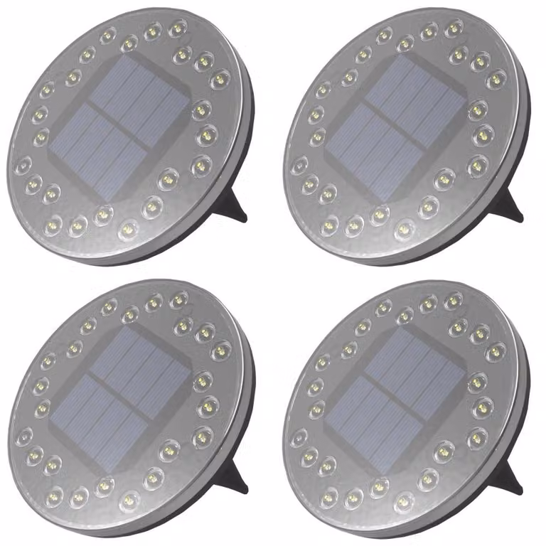 IMMAX CUTE illuminazione solare a LED per esterni, 0,45W, IP68, 4 pezzi in confezione