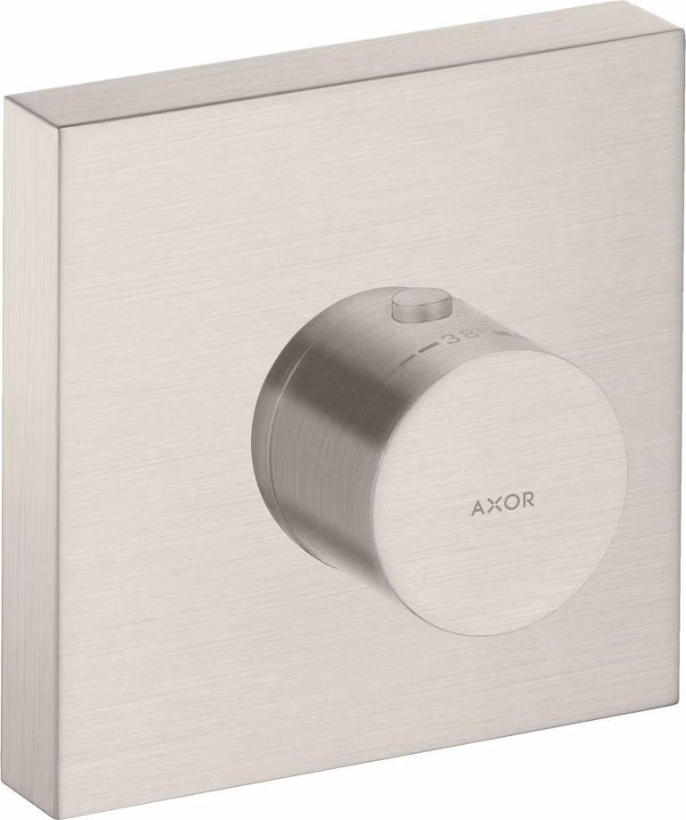 hansgrohe AXOR Starck ShowerCollection Thermostat de douche à encastrer 12x12 DN20, 10755800, 10755800