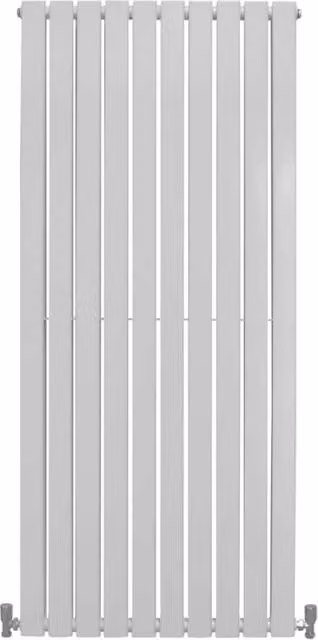 Radiatore Termosifone Termoarredo Design Piatto Pannello Elementi Bianco Lucido