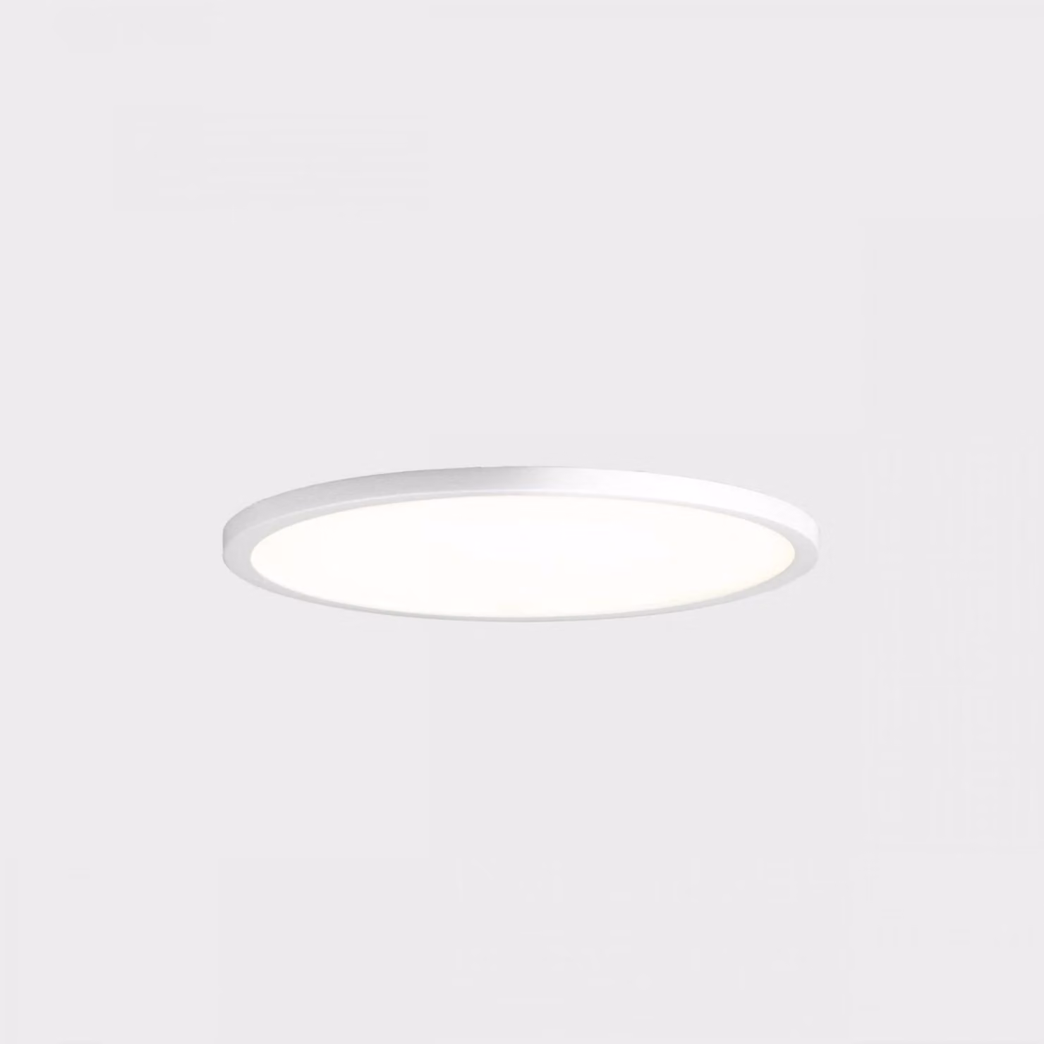 KOHL LIGHTING KOHL-Lighting DISC SLIM apparecchio da incasso con cornice 90 mm bianco 6 W CRI 80 4000K PUSH