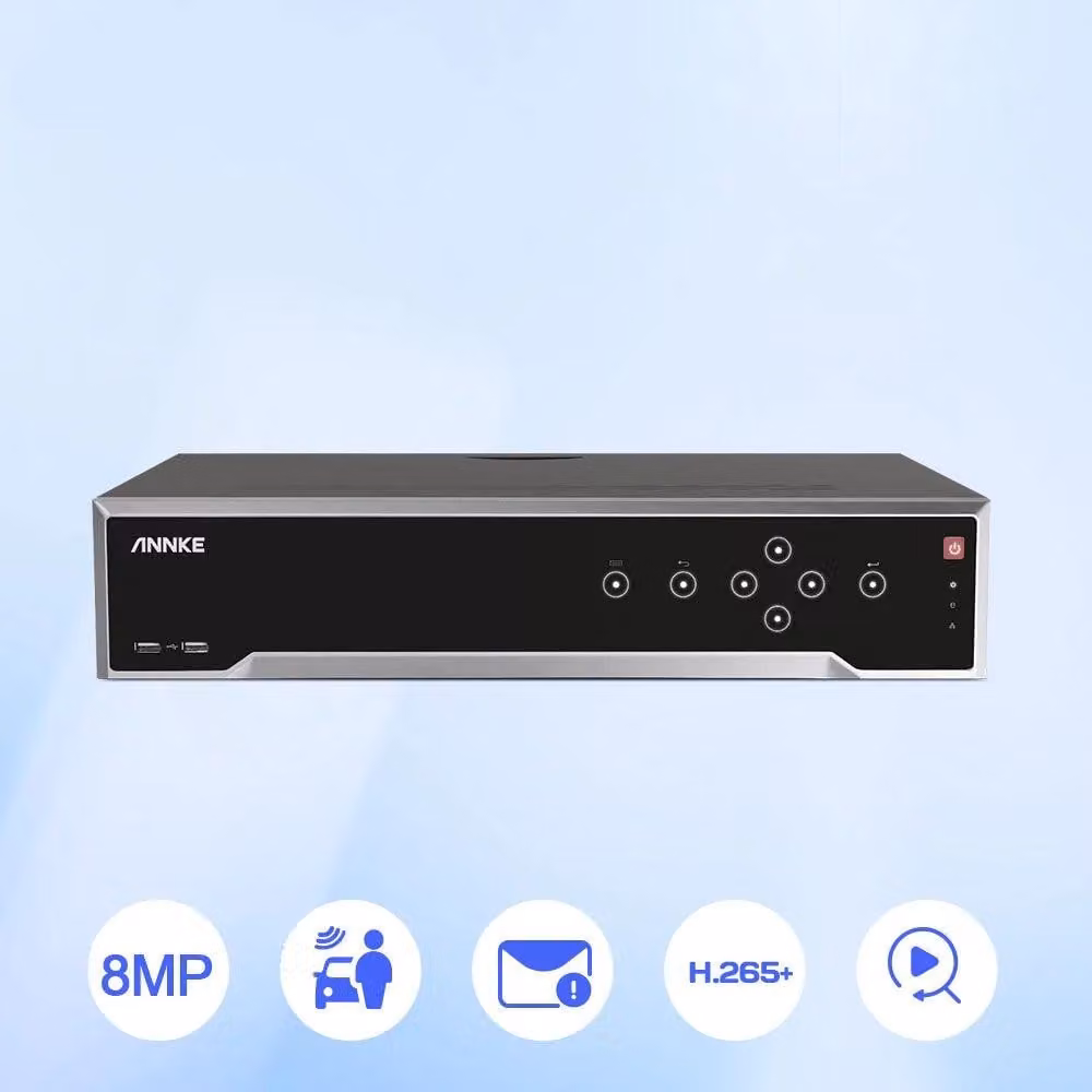 Registratore NVR PoE a 16 canali - Registratore di sicurezza - Registratore CCTV - Sistema di videosorveglianza - DVR di sicurezza