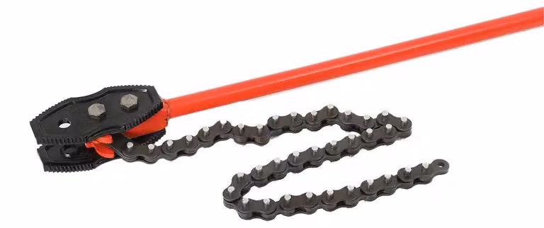 Pinze per tubi, design regolabile, Acciaio al carbonio resistente, 8 pollici