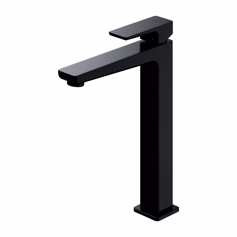 Omnires PARMA PM7412BL Miscelatore lavabo alto, nero opaco