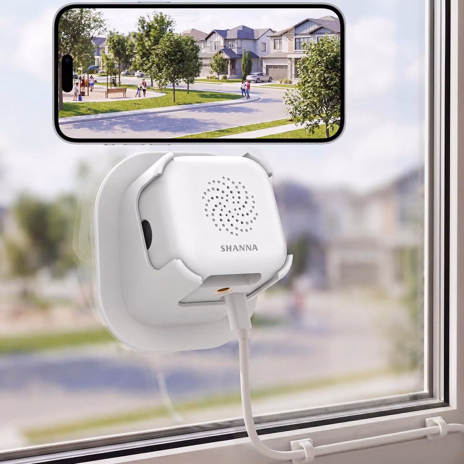 Telecamera interna 2K 3MP: visione notturna potenziata dall'intelligenza artificiale e rilevamento del movimento