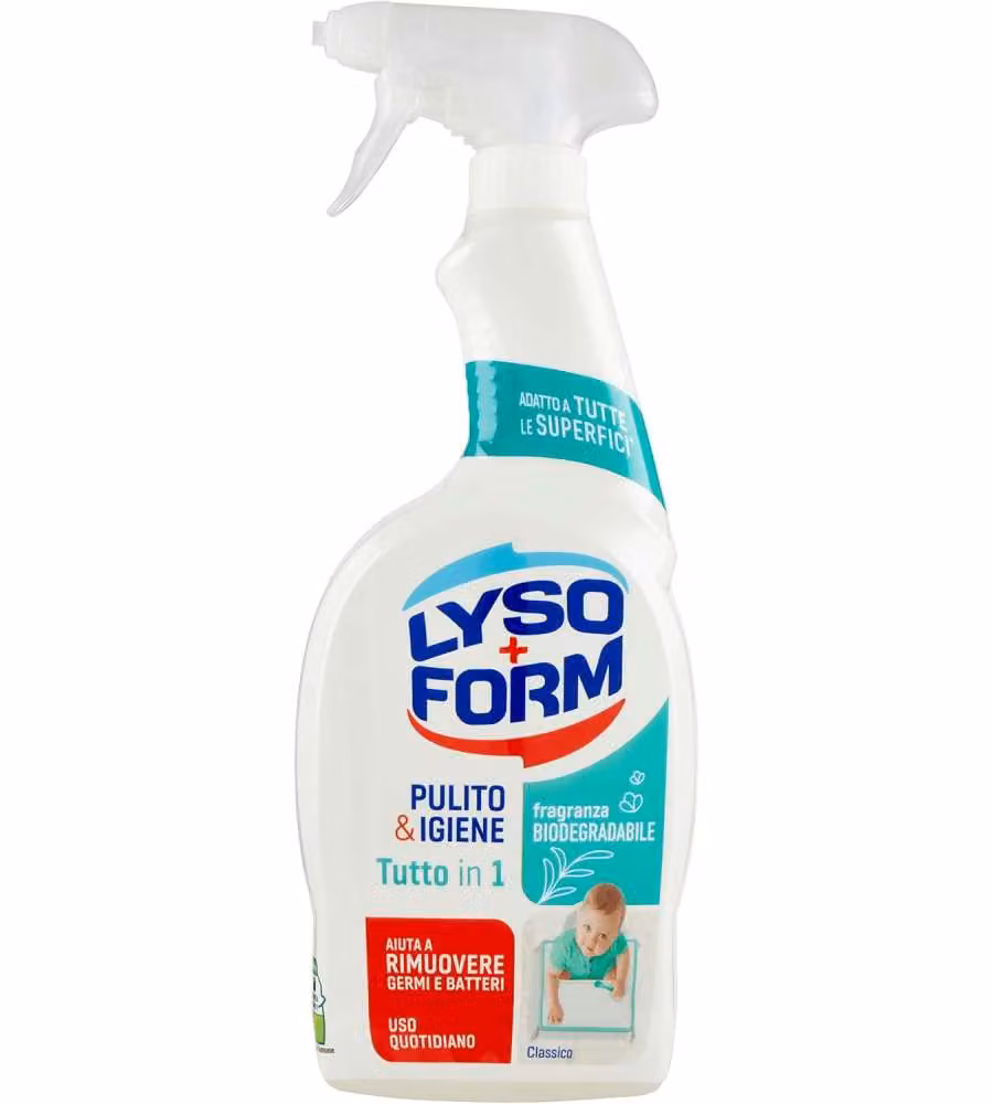 Lysoform Spray Tutto in 1 Classico 700 ml - Igienizzante Superfici