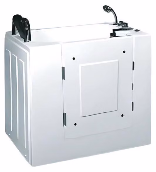 Komfortbadewanne Badewanne Sitzbadewanne mit Tür Pflegebadewanne Bad 100x78 cm