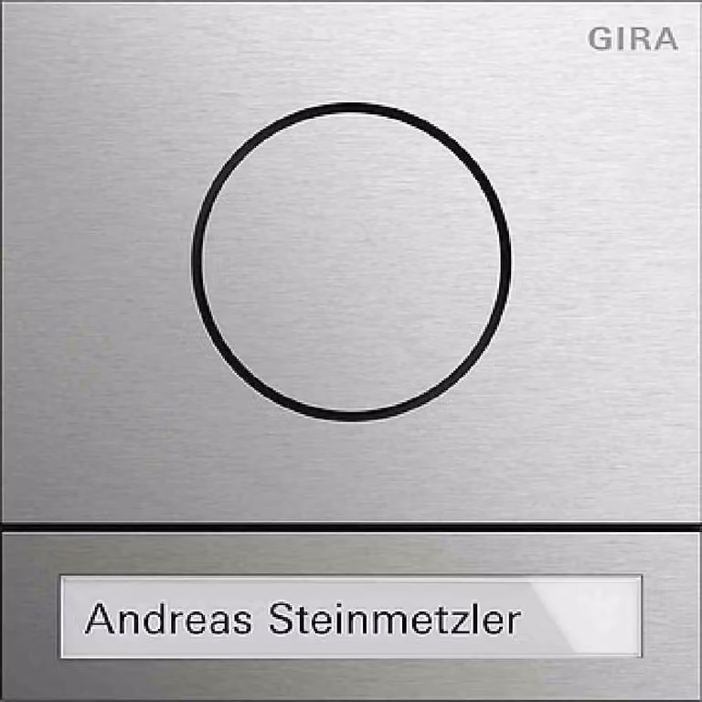 Modulo posto esterno Gira in acciaio inox 5565920