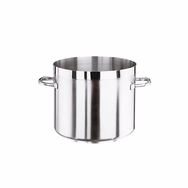 Pentola Bassa Serie 1100 in acciaio inox per induzione, diam.28cm
