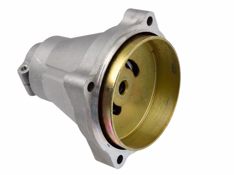 GEKO Flangia di ricambio superiore, montaggio albero, cestello frizione per decespugliatore 28mm, 9 denti G81069H