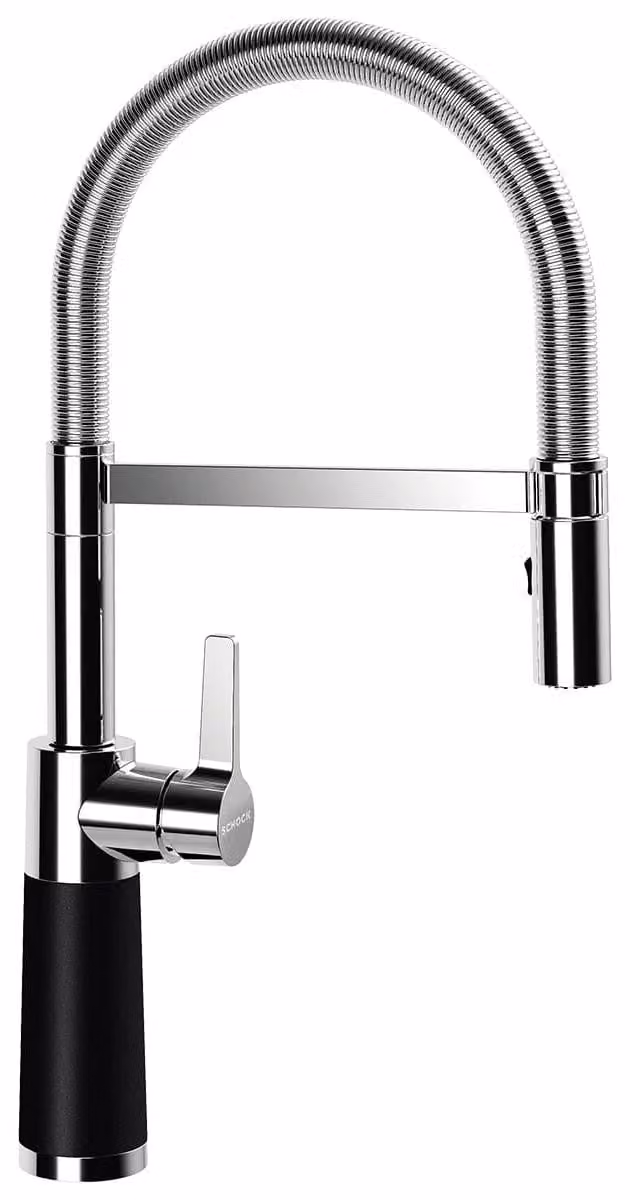 Miscelatore SCHOCK SC-550 in PURO con bocca a molla / CRISTADUR®