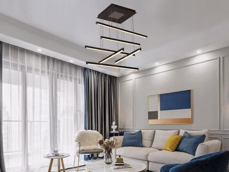 Lampada a sospensione a LED con telecomando, 100W - J3373/BCH