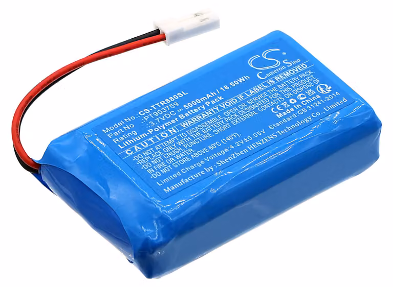 TECHTEK Batteria compatibile con [Triplett] 8060 CamView Elite Video Test Monitor, CamView Elite Video Test Monitor sostituisce PT903759