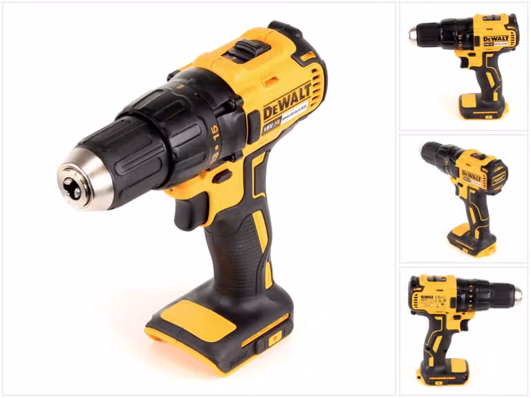 Trapano avvitatore a batteria DeWalt DCD 777 N 18 V 65 Nm Solo - senza batteria e caricabatterie