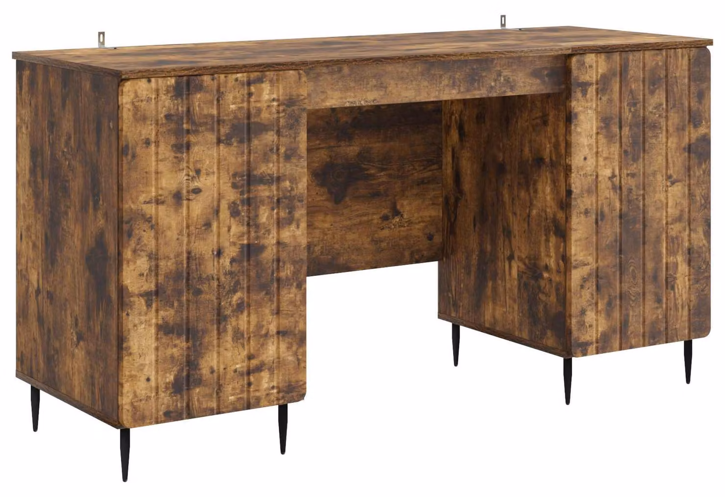 Scrivania Rovere Fumo 142,5 x 50 x 75 cm Legno ingegnerizzato
