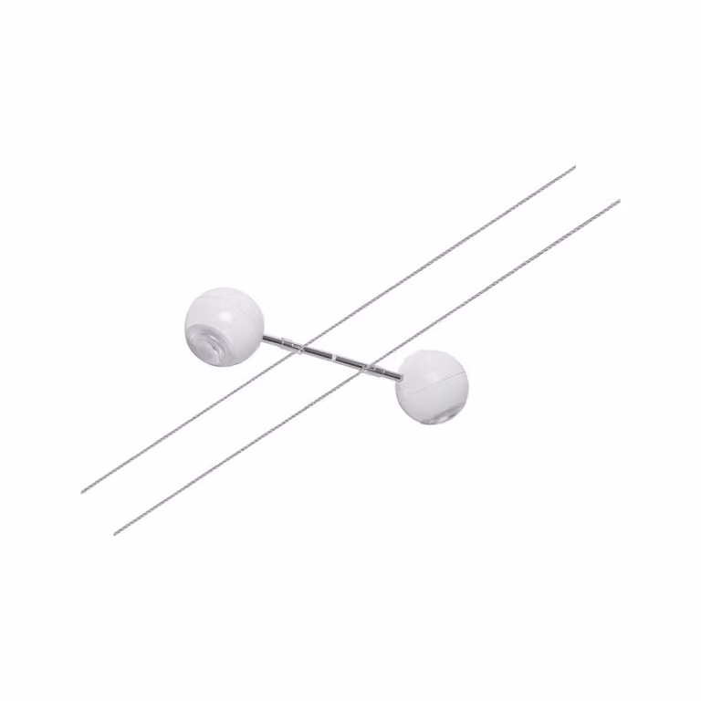 Paulmann 2Line Spot Dean 2x2,7W Bianco/Cromo 24V DC Plastica/Metallo