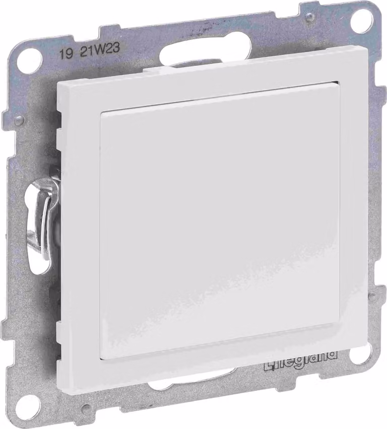 Legrand SEANO, copertura cieca, adattatore Mosaic, bianco ultra, 1 pz.