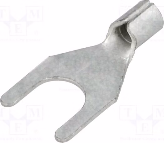 10 connettori a morsetto: tipo a forcella, sezione del cavo 1,5÷2,5 mm², attacco M6, per cavi isolati, modello BM 01232