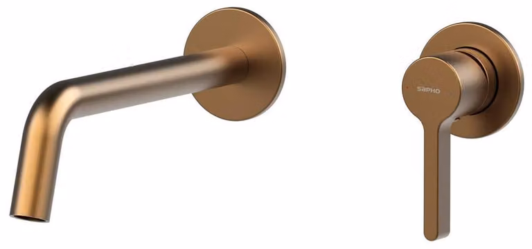 Miscelatore da lavabo da incasso ICONIC, rame opaco
