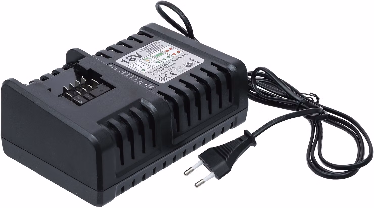 Caricatore rapido BGS per avvitatori a impulsi a batteria Art. 9928 - 9932