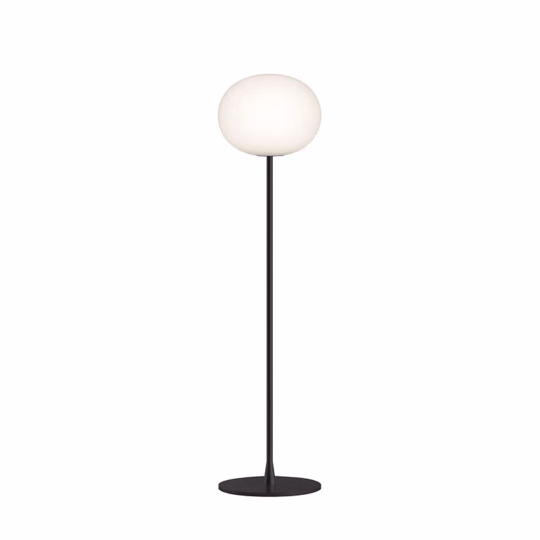 Flos - Glo-Ball Floor 1 - Lampada da terra - Nero Opaco