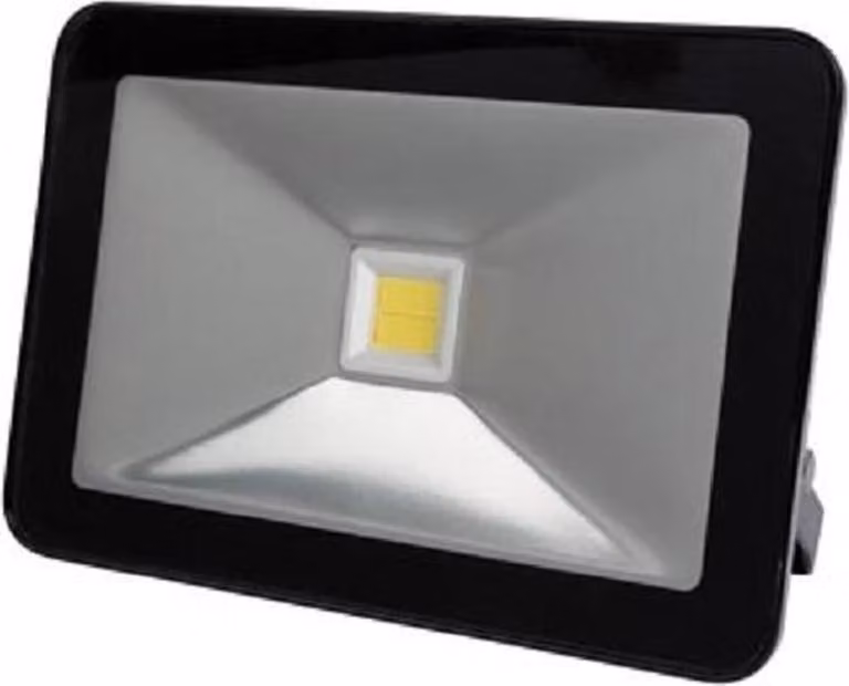 Proiettore Led di Design - 20 W, Bianco Neutro - Nero