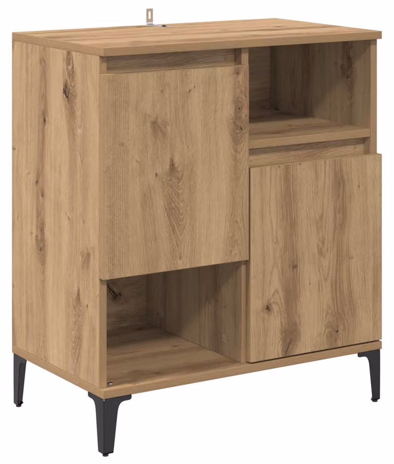 Credenza Rovere artigianale 60 x 35 x 70 cm Legno multistrato