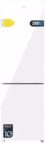 CECOTEC 02142 - Bolero CoolMarket Combi 250 White Glass D